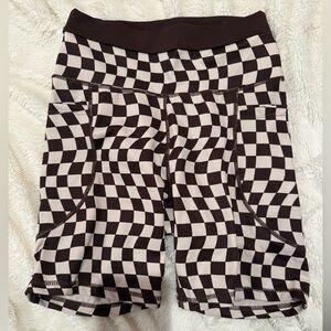 Wilo Check Bike Short in Chocolate